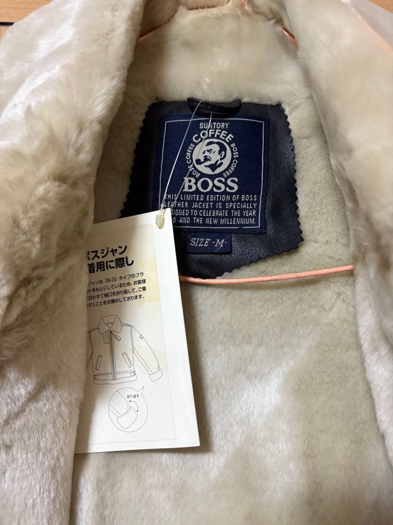 boss レザー ミリタリージャケット 2000年特別デザイン
