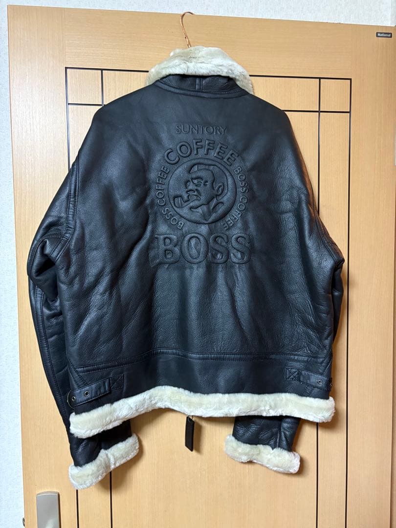 boss レザー ミリタリージャケット 2000年特別デザイン
