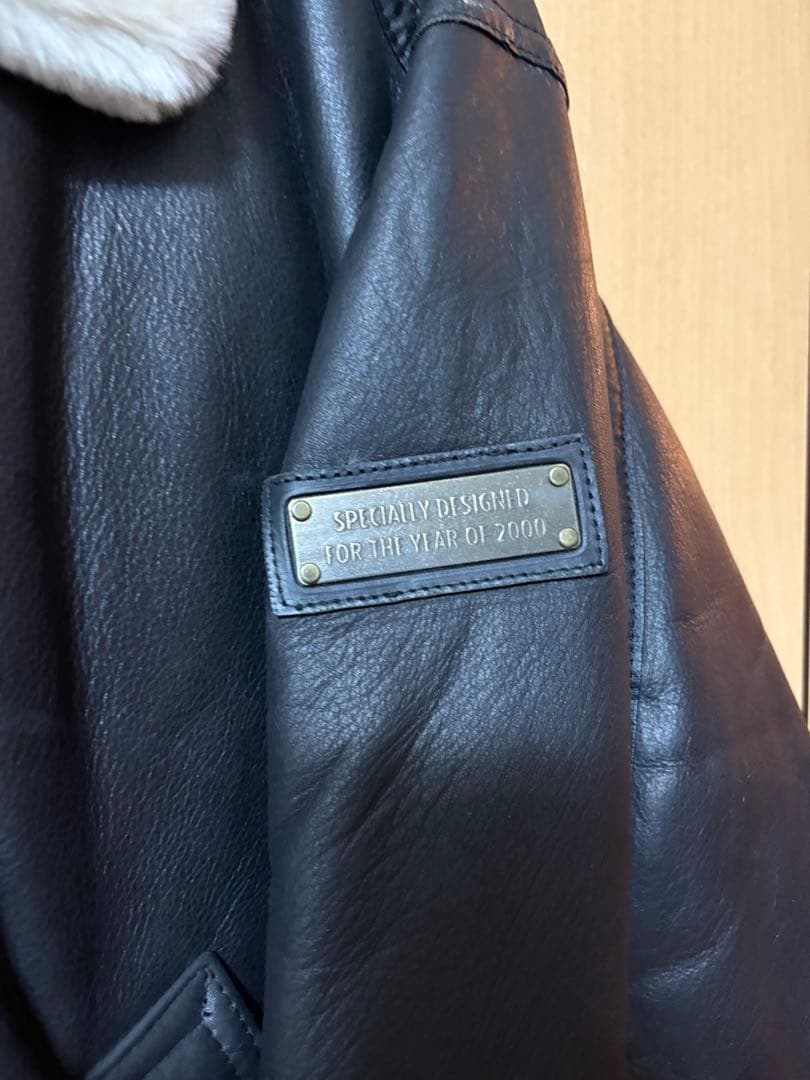 boss レザー ミリタリージャケット 2000年特別デザイン