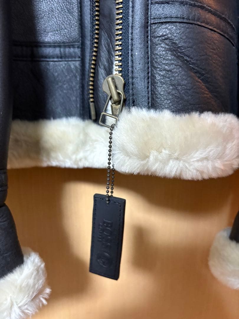 boss レザー ミリタリージャケット 2000年特別デザイン