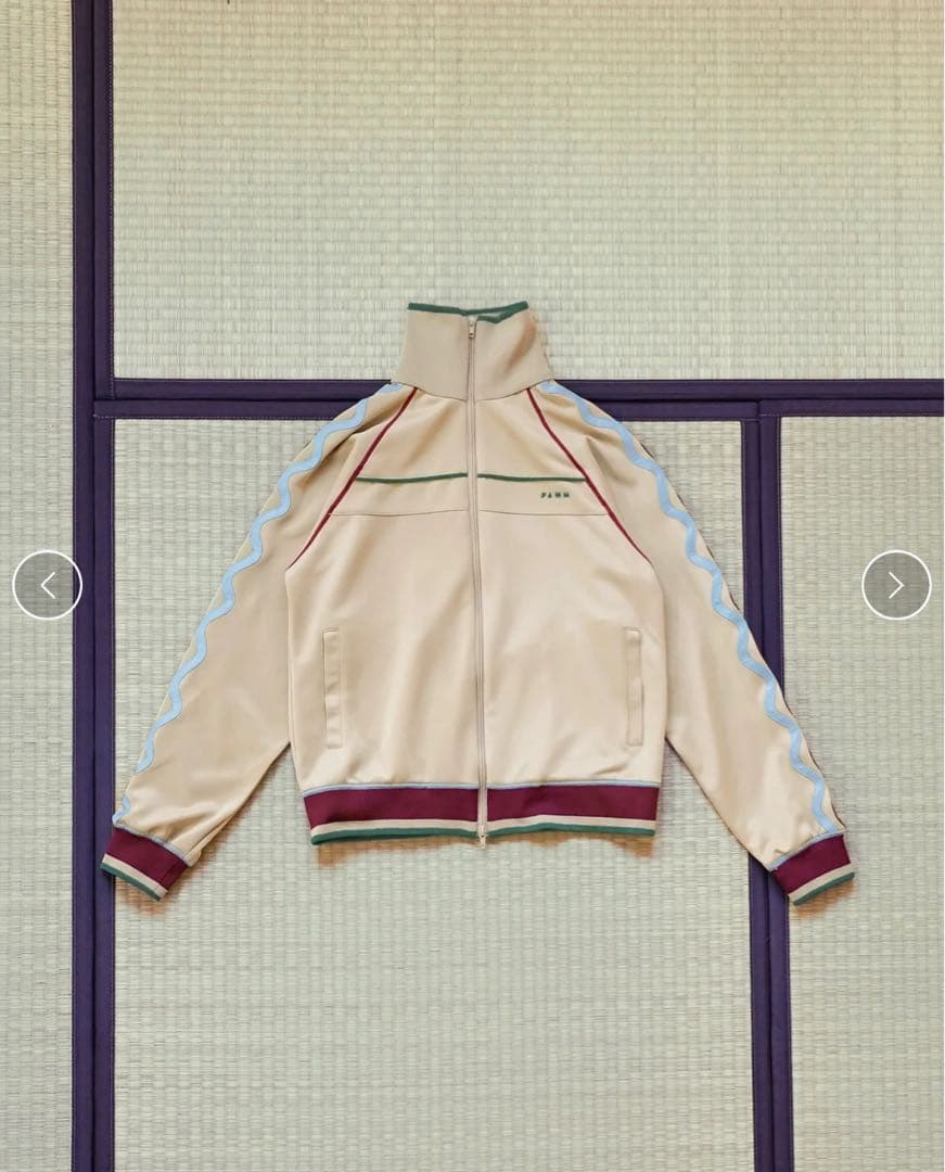 pamm ホームウェアのトラックジャケット　ビスケットベージュ