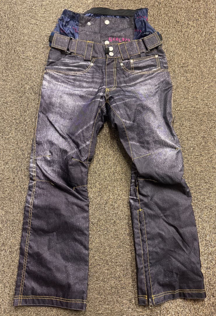 ScoLar　スカラー　スノーボードウェア　上下セット　花柄　ジャケット　パンツ