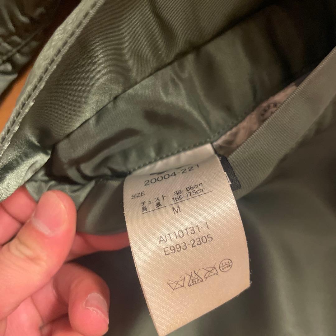 ALPHA INDUSTRIES MA-1 フライトジャケット M オリーブ