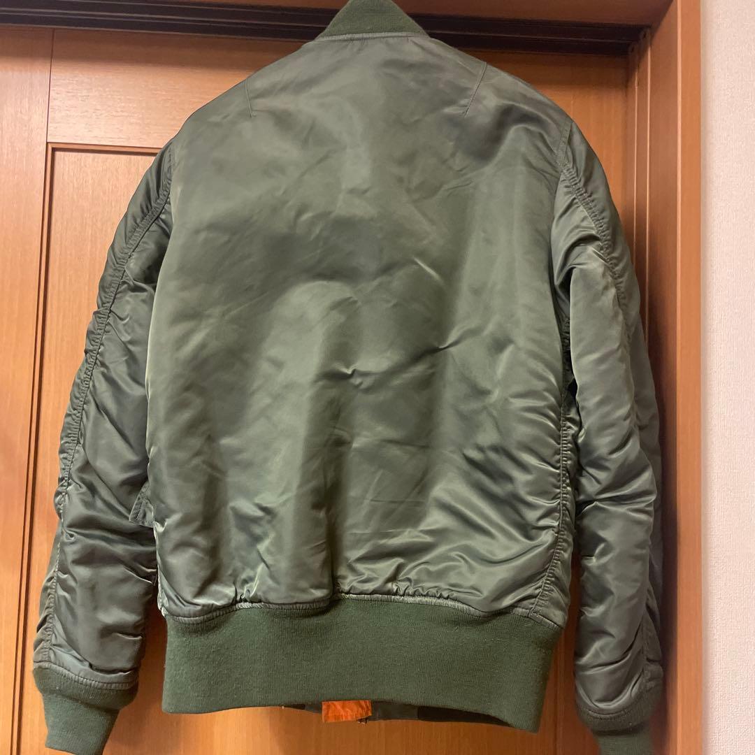 ALPHA INDUSTRIES MA-1 フライトジャケット M オリーブ