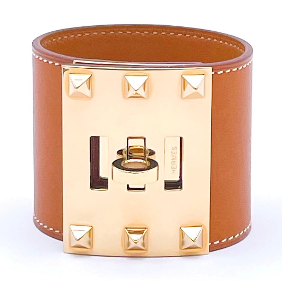 ✨️極美品✨️エルメス ケリードッグ ブレスレット バングル ゴールド S