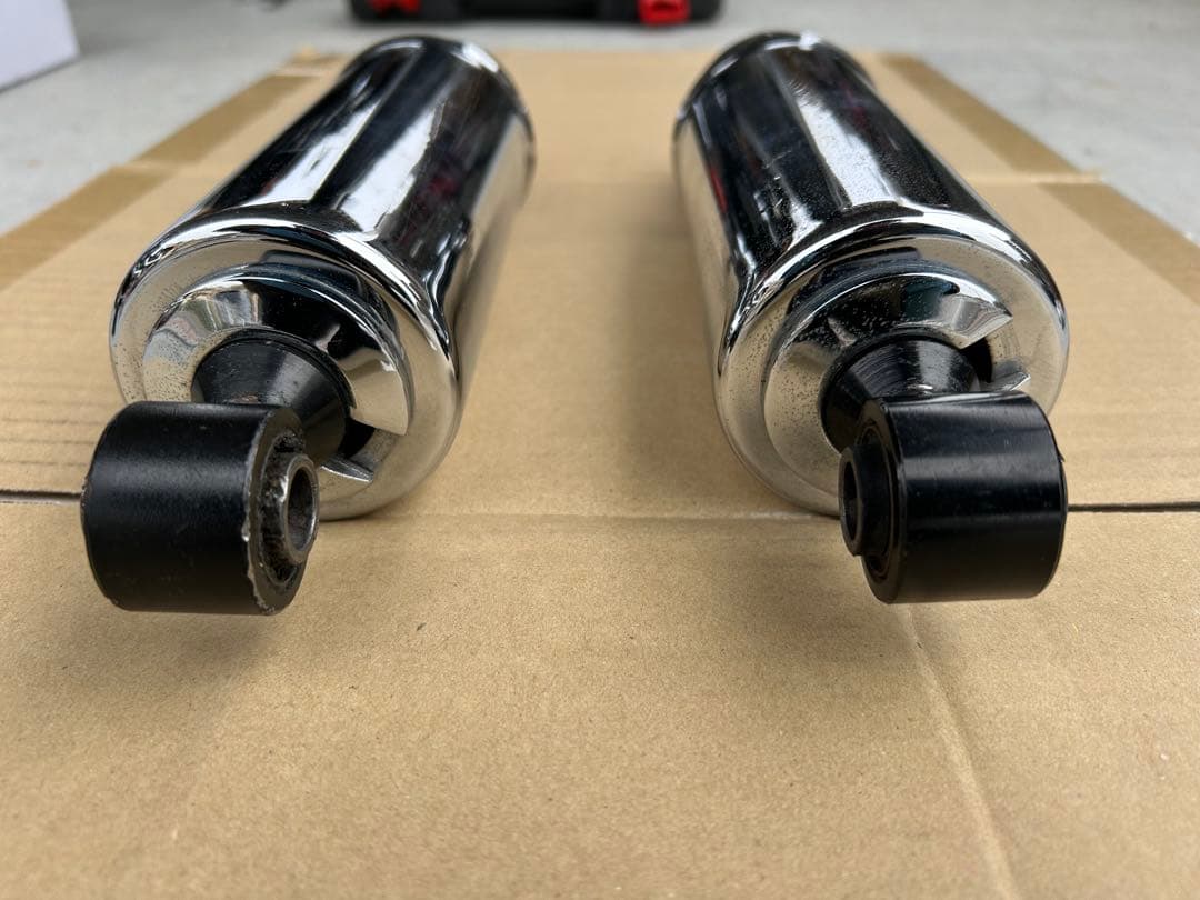 4速フレーム用　サス11インチ　ショック　ハーレー　ショベル　エボ　ローダウン