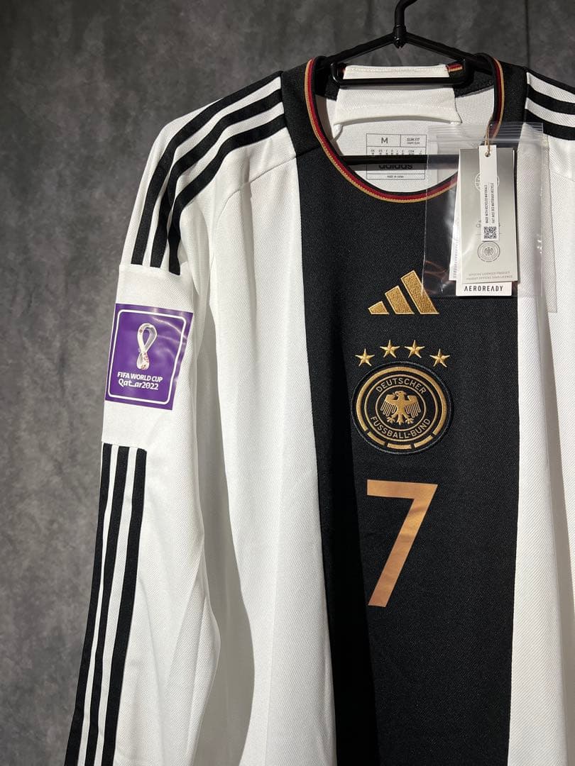 【正規品・長袖・タグ付】ハヴァーツ＃７ドイツ代表2022ユニフォーム (H)