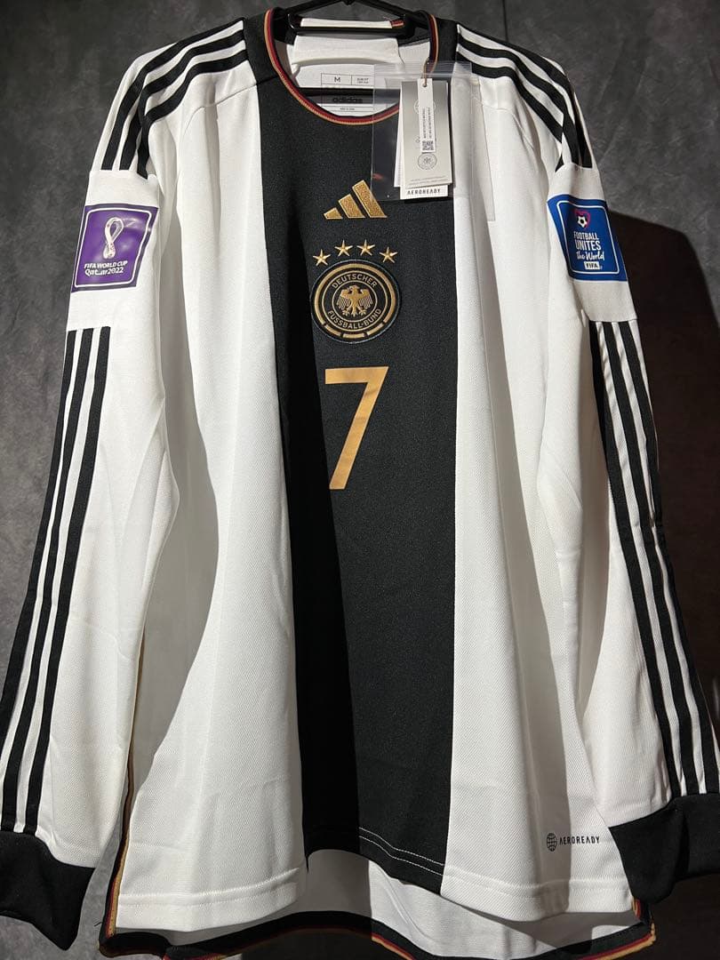 【正規品・長袖・タグ付】ハヴァーツ＃７ドイツ代表2022ユニフォーム (H)