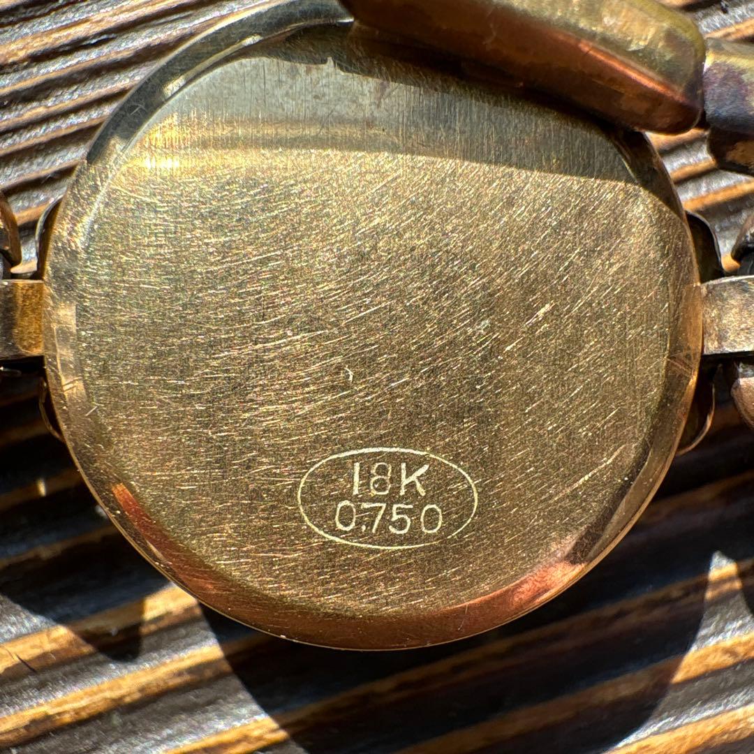 こ*こ様 値下げPIERCE 18K ゴールド 手巻き時計