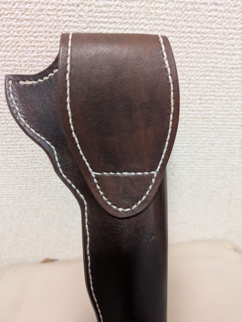 ウエスタン　レザーホルスター【SAA(ピースメーカー)】【ハンドメイド】