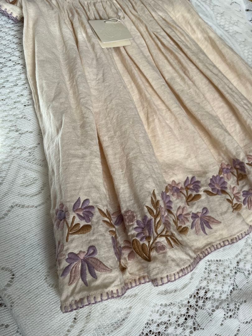 美品　apolina ワンピース　3-5y