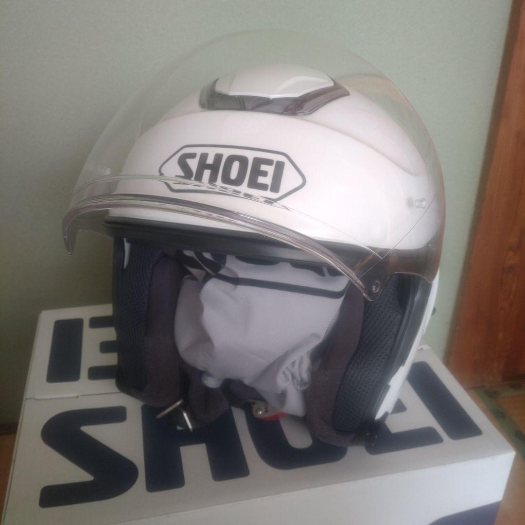 SHOEI J-Cruise ジェットヘルメット ルミナスホワイト Ｍ 57cm