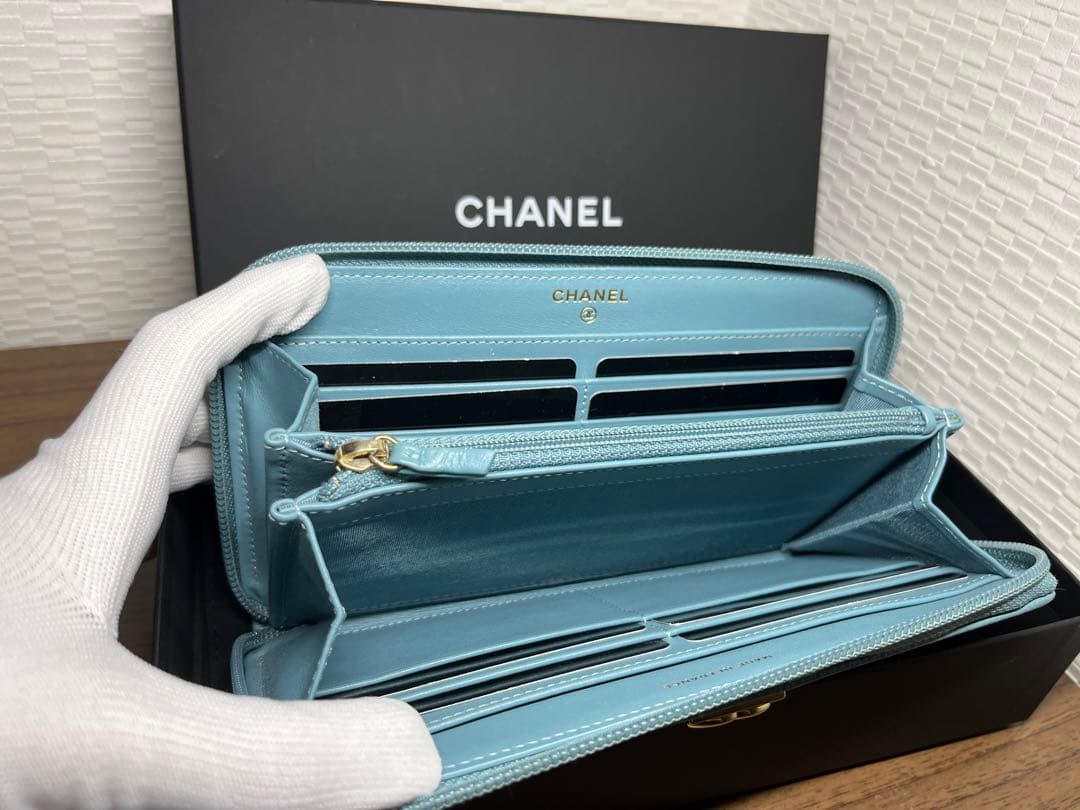 【新品未使用・付属品完備】CHANEL ボーイシャネル 長財布