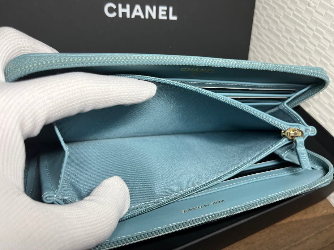【新品未使用・付属品完備】CHANEL ボーイシャネル 長財布
