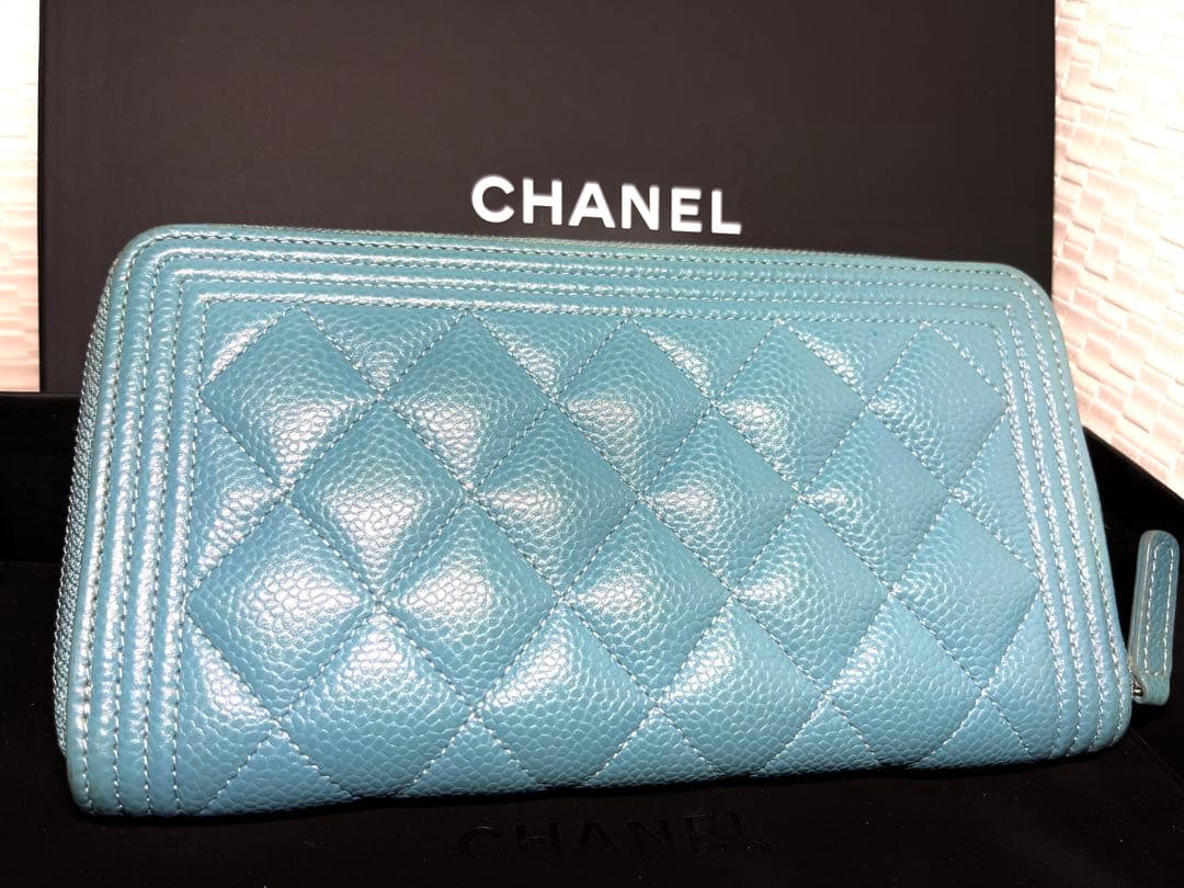 【新品未使用・付属品完備】CHANEL ボーイシャネル 長財布