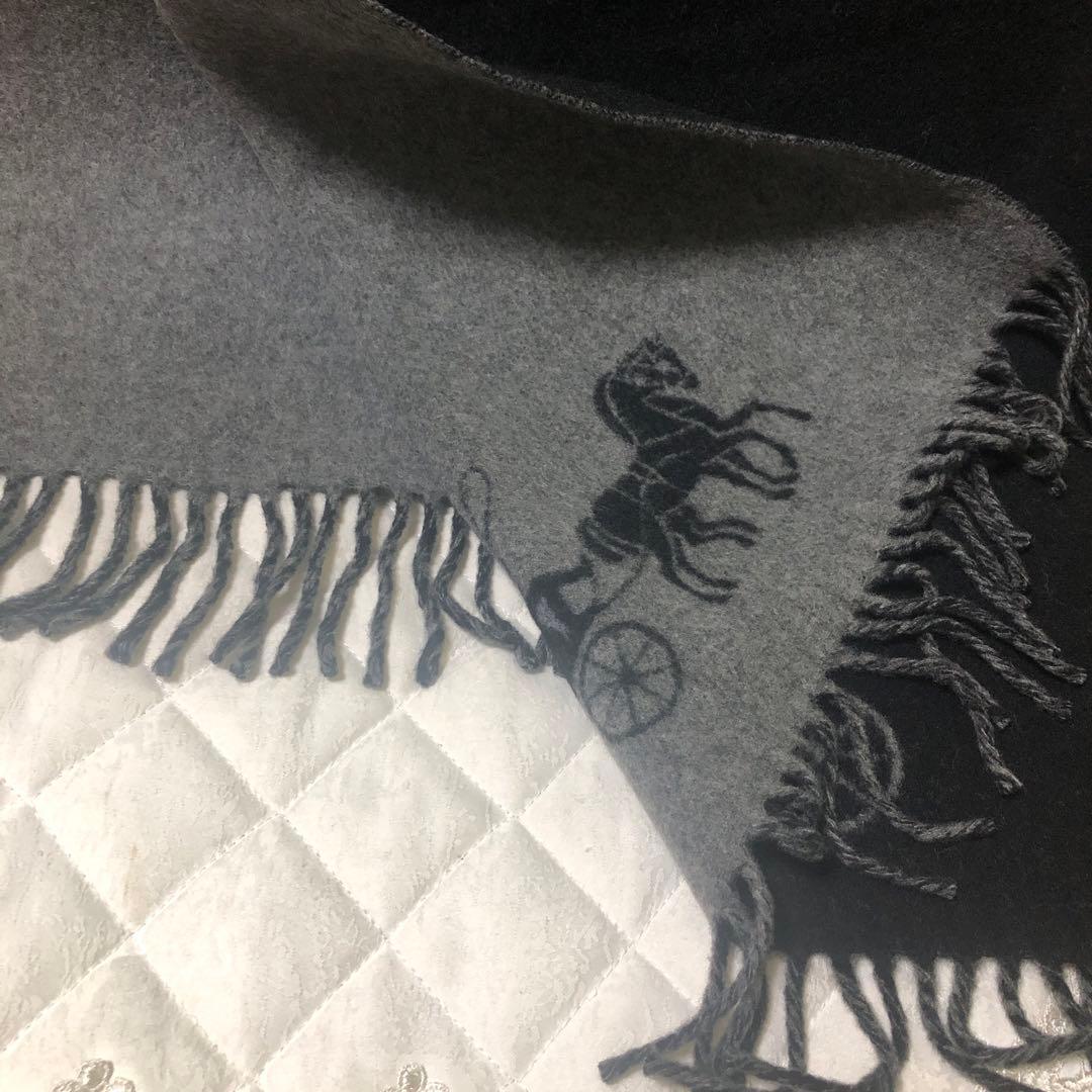 最終セール中75%of大判ストールホースアンドキャリッジ新品未使用品¥45000