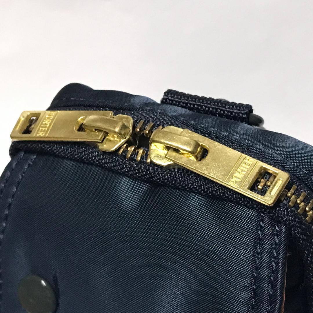 PORTER TANKER POUCH アイアンブルー 622-79155