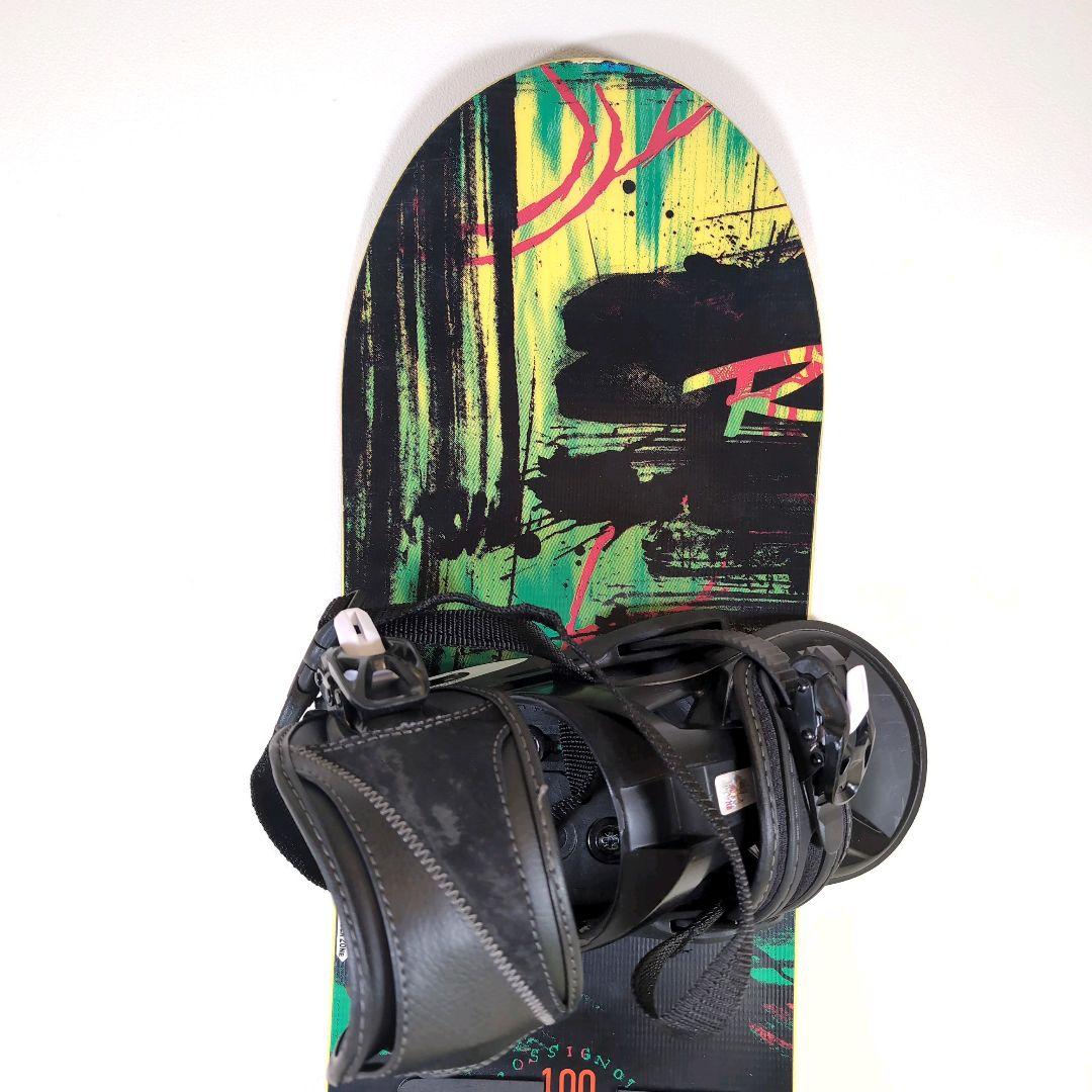 キッズ用 スノーボード3点セット 100cm ブーツ19.5cm