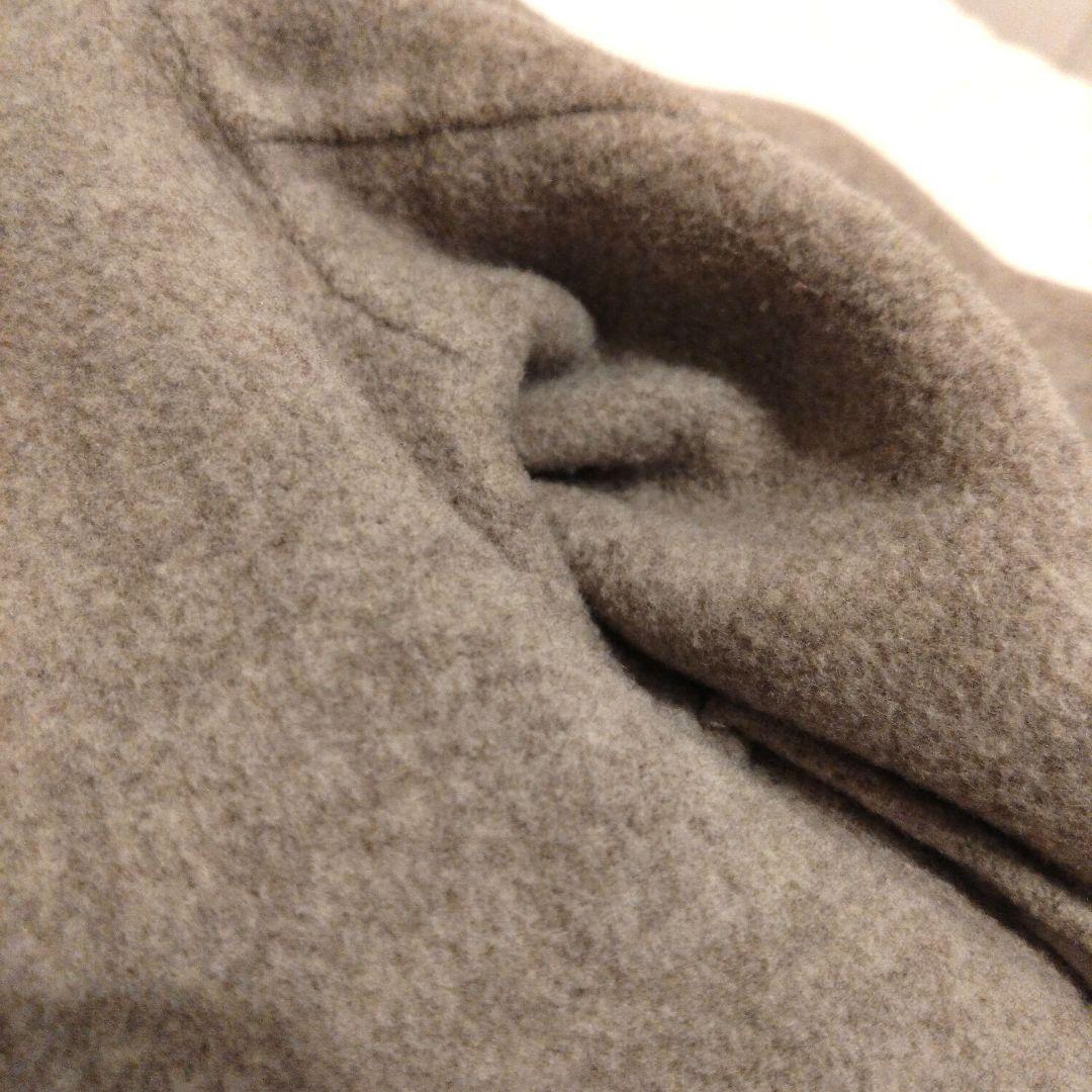 アーバンリサーチドアーズ ウールロングチェスターコート　ベージュ　グレージュ