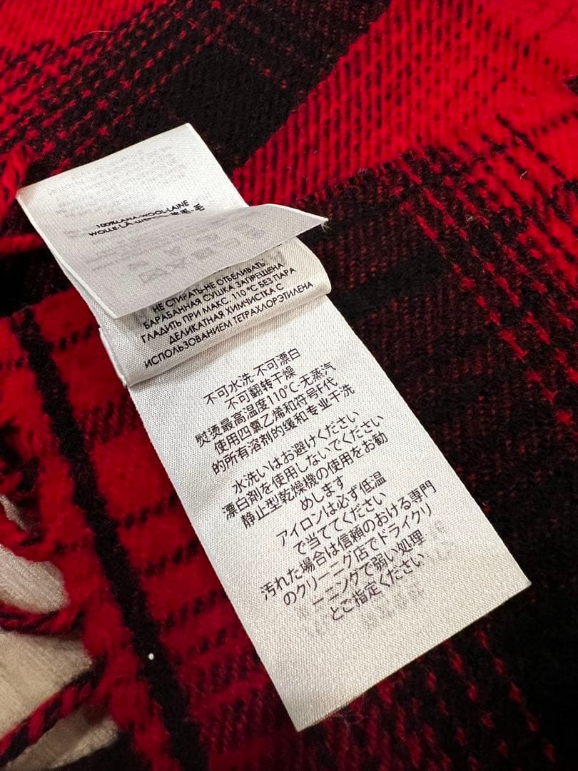 BALENCIAGA チェック　マフラー