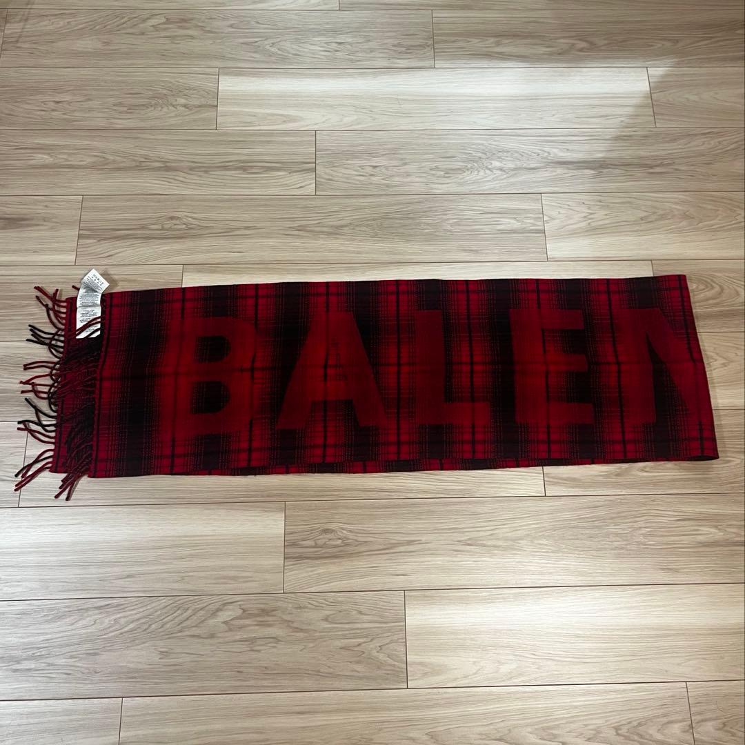 BALENCIAGA チェック　マフラー
