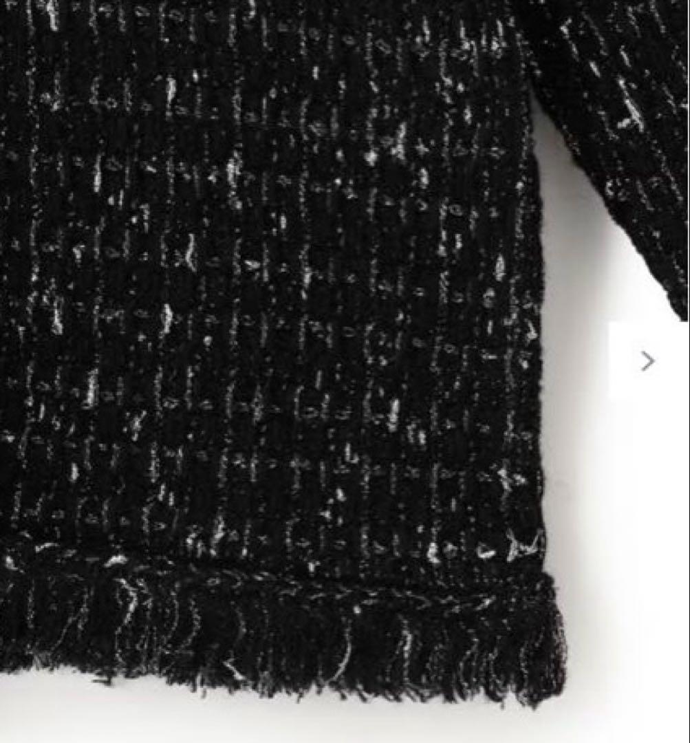 IcB ルレックスニットツイード カーディガンジャケット　新品未使用