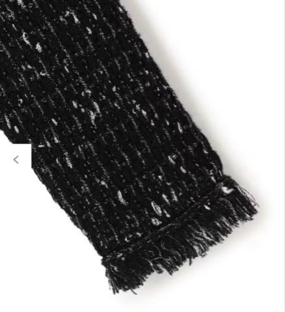 IcB ルレックスニットツイード カーディガンジャケット　新品未使用