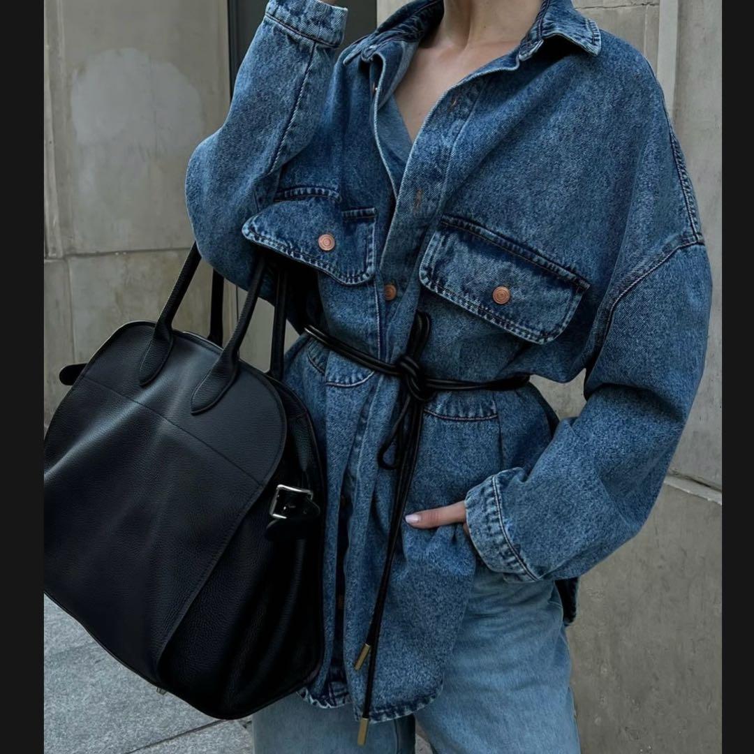 JISTORY ブラック サイドベルトボストンバッグ