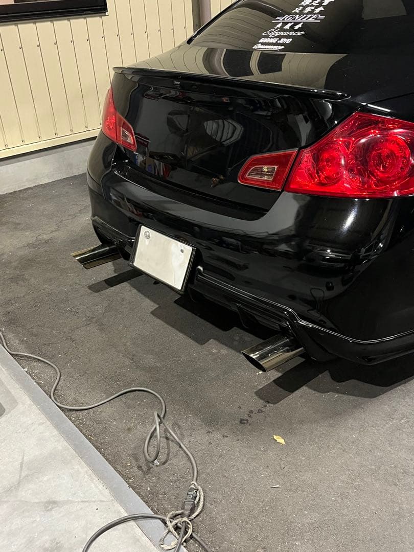 v36セダン ワンオフマフラーセット