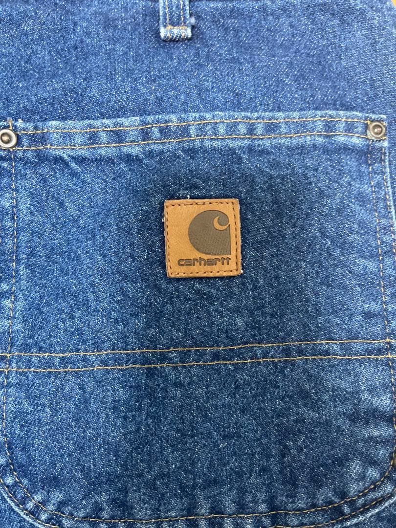 USA製Carhartt カーハート ダブルニー デニム カットオフw36L30