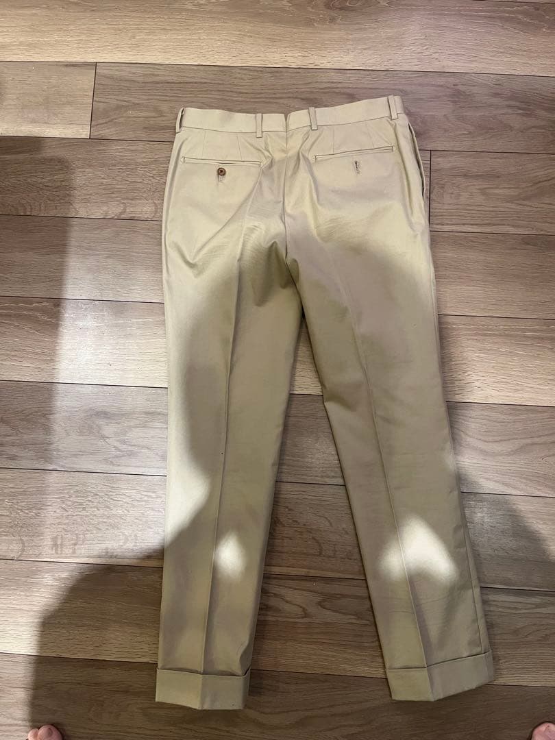 【リングヂャケット製】ビームスエフ　コットンスーツ