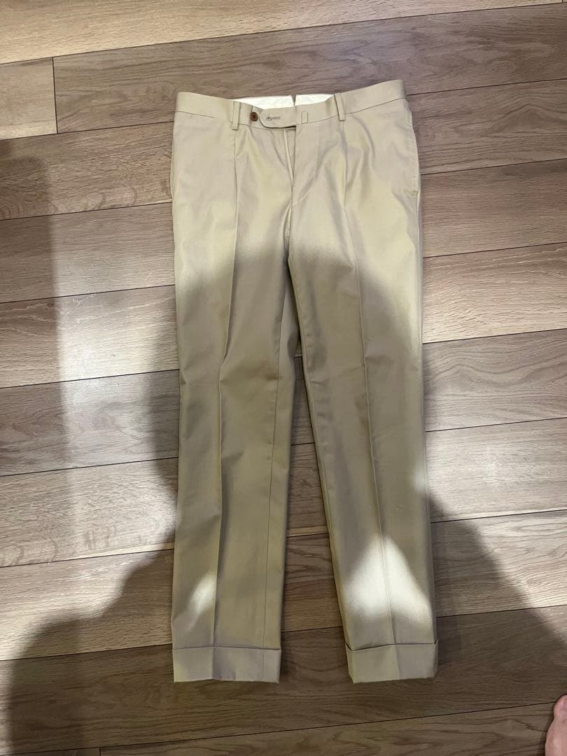 【リングヂャケット製】ビームスエフ　コットンスーツ