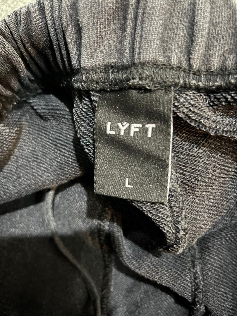 LÝFT LOGO VINTAGE SWEAT SHORTS D.GREY