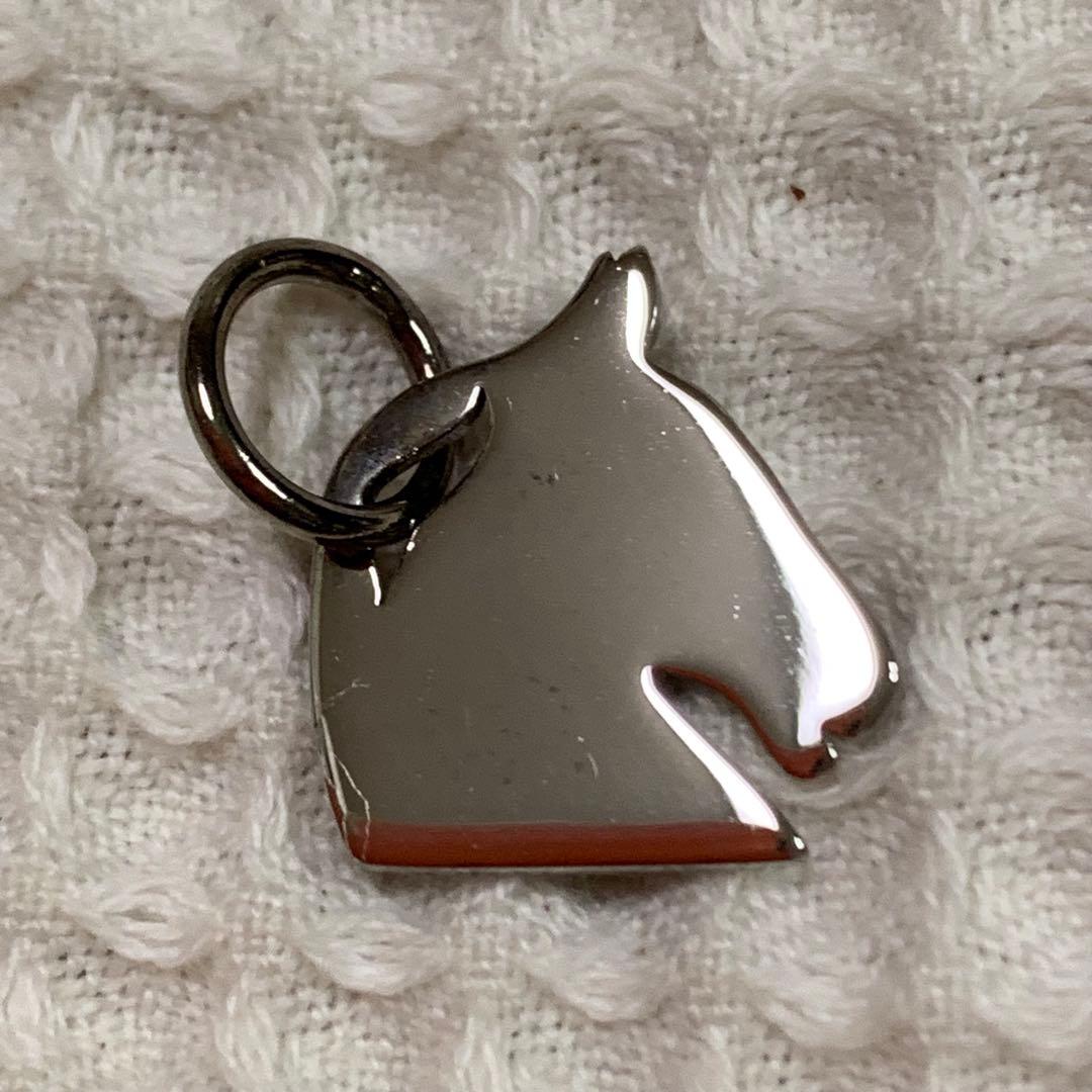 HERMES エルメス トゥールビヨン チャーム　ホースヘッド