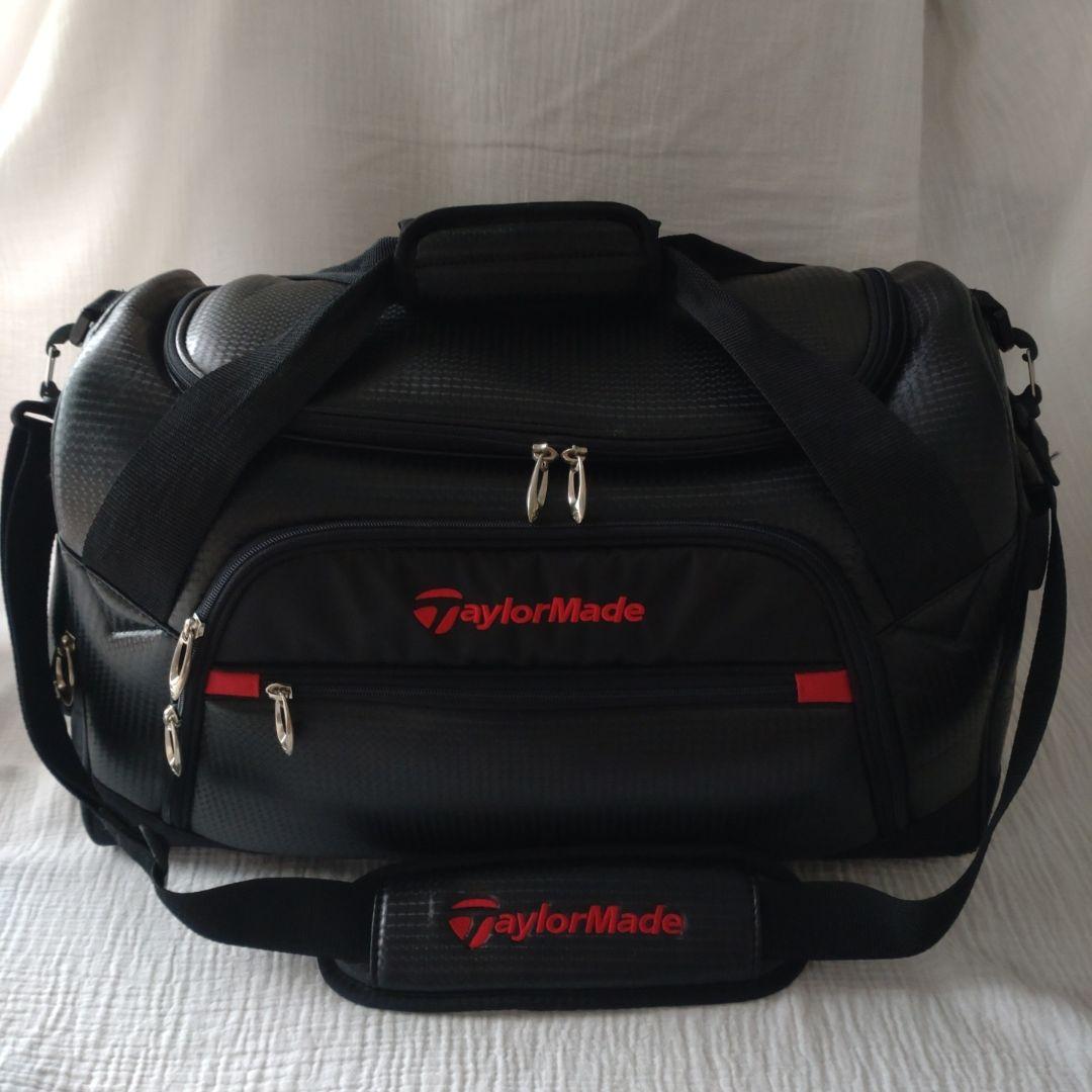 TaylorMade テーラーメイド　ゴルフバッグ 黒　ボストンバック
