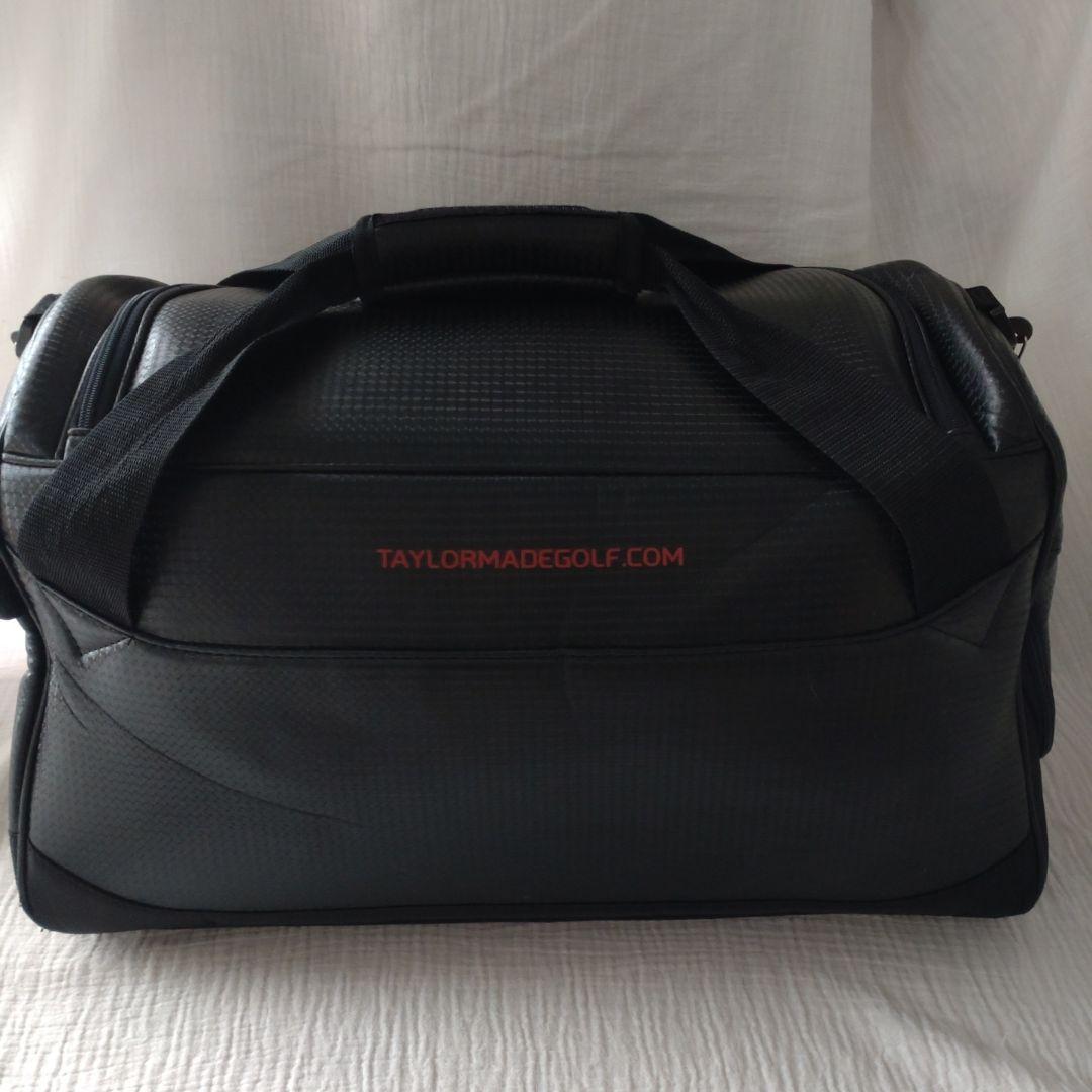 TaylorMade テーラーメイド　ゴルフバッグ 黒　ボストンバック