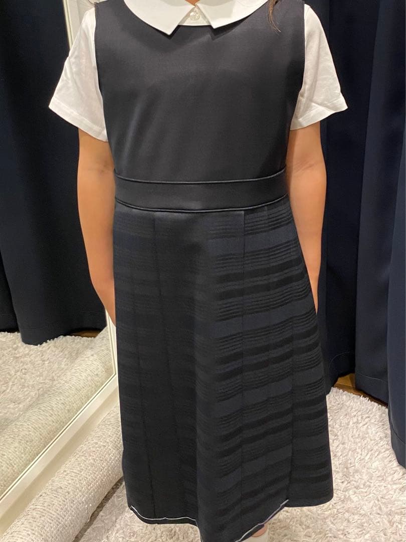 お受験本番用ジャンパースカート　Ernie&Essie 125センチ