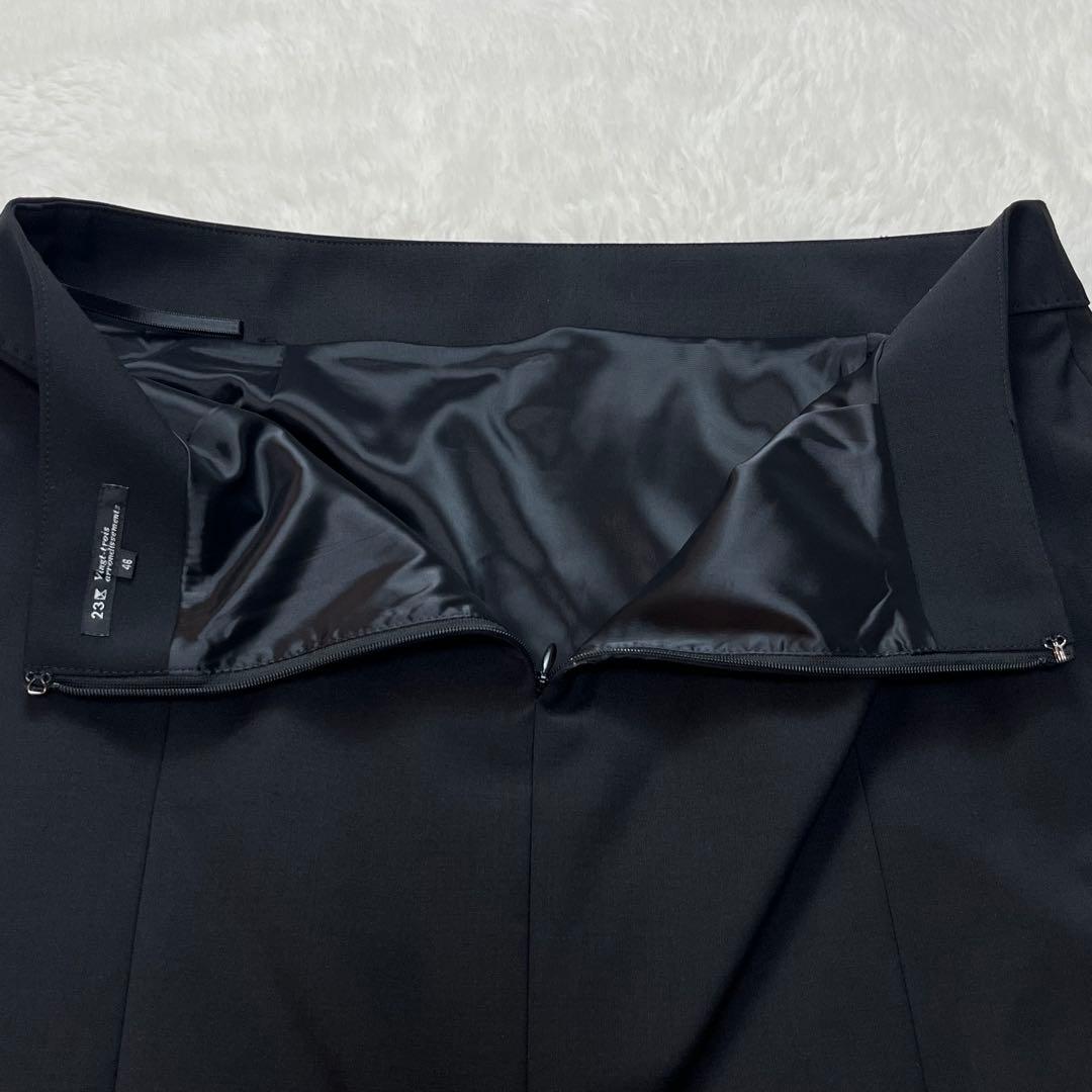 23区　ニジュウサンク　セットアップ　ジャケット　スカート　スーツ　大きいサイズ