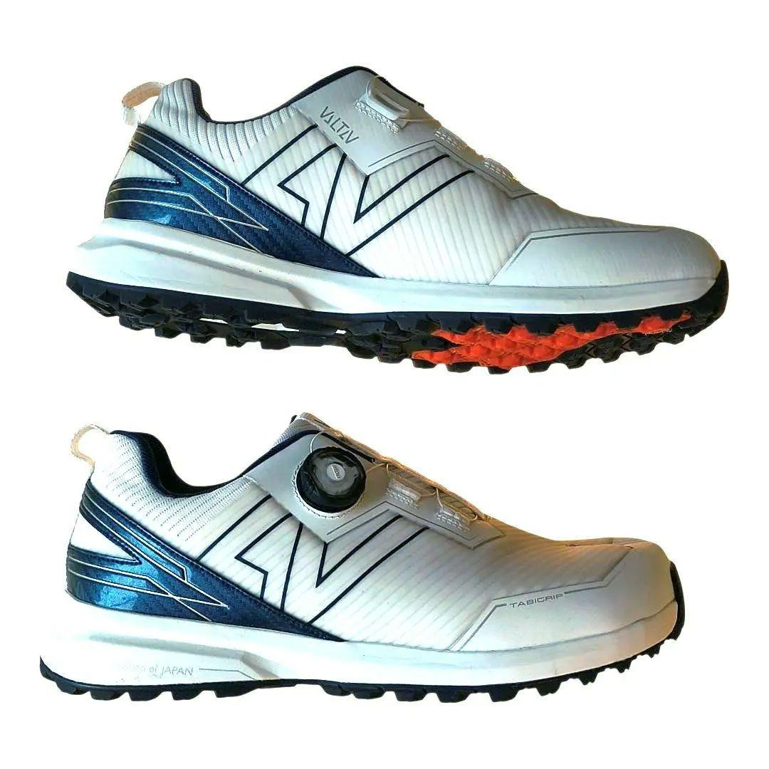 ♠【ヴァルタン】✨極美品　足袋ゴルフシューズ　ホワイト/白　27
