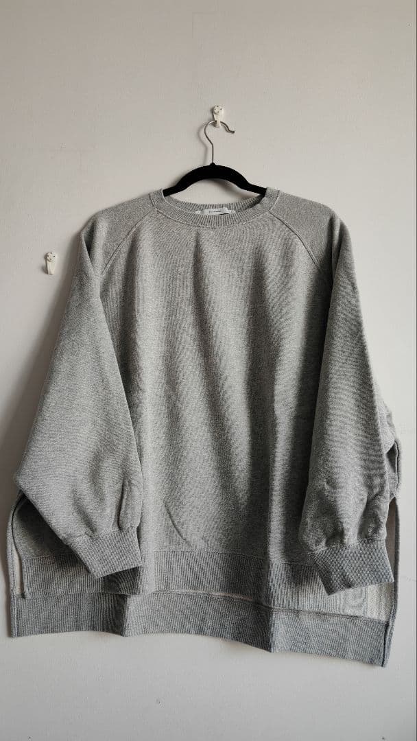 フレームワーク　ラグランポンチョスウェット グレー　　　　 13-4