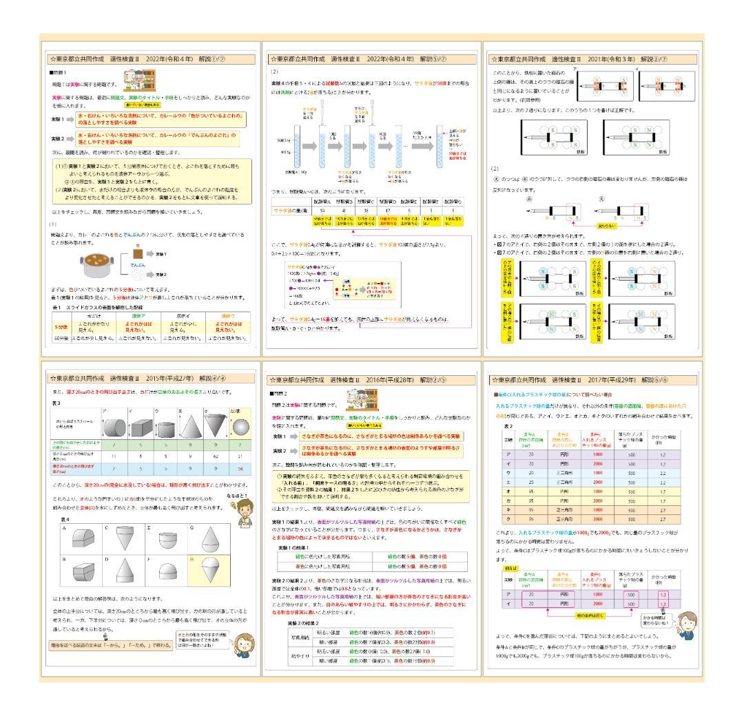 東京都立白鷗高等学校附属中学校版　志望校別お買い得セット