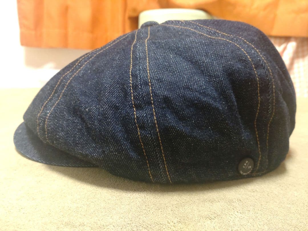 廃盤かわしまたかひろ別注　CPH575DE　デニムキャスケット