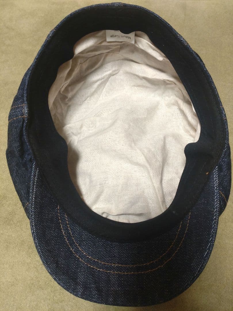 廃盤かわしまたかひろ別注　CPH575DE　デニムキャスケット