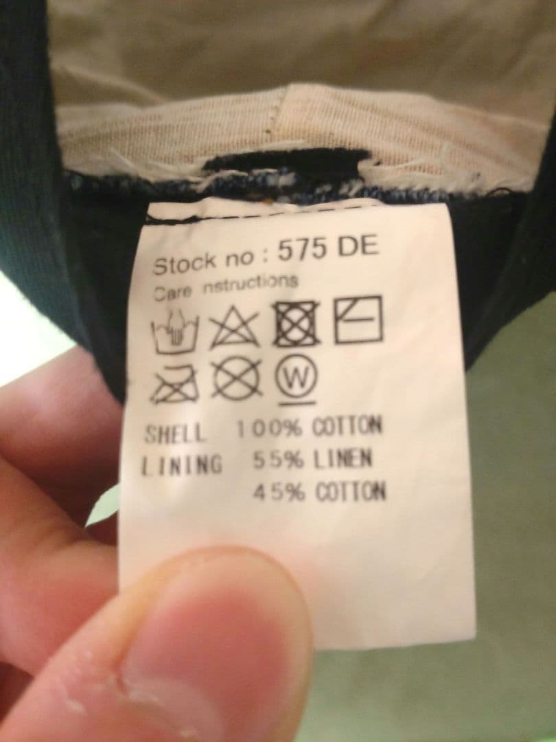 廃盤かわしまたかひろ別注　CPH575DE　デニムキャスケット