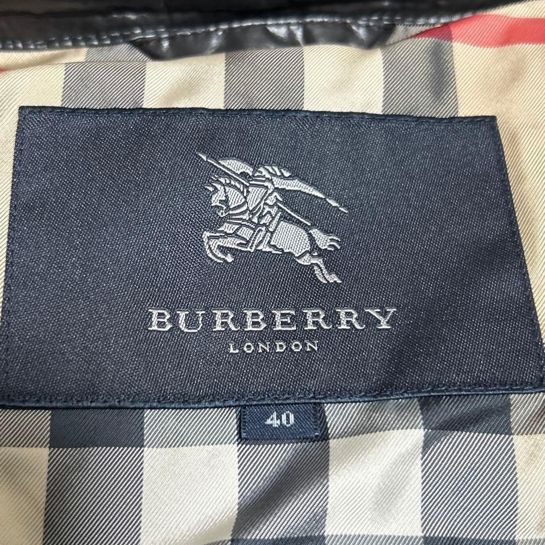 BURBERRY LONDON ダウンベスト フード付き40