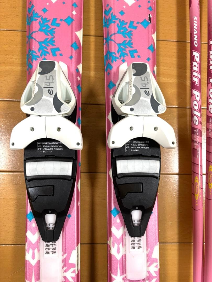 Magic スキー板 140cm ピンクセット
