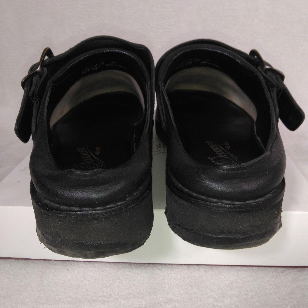 danner d8107 ブラックレザーサボ・クロッグサンダル