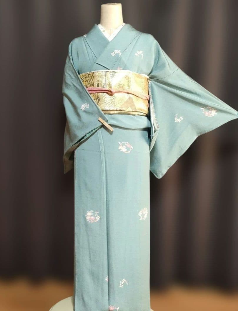 お値下げ 付け下げフルセット しつけ糸付き