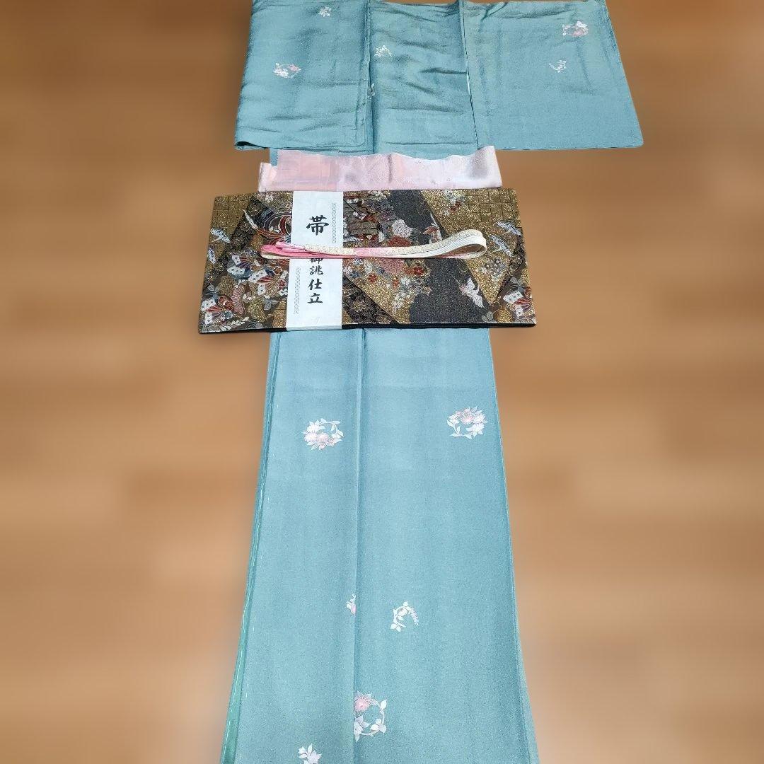 お値下げ 付け下げフルセット しつけ糸付き