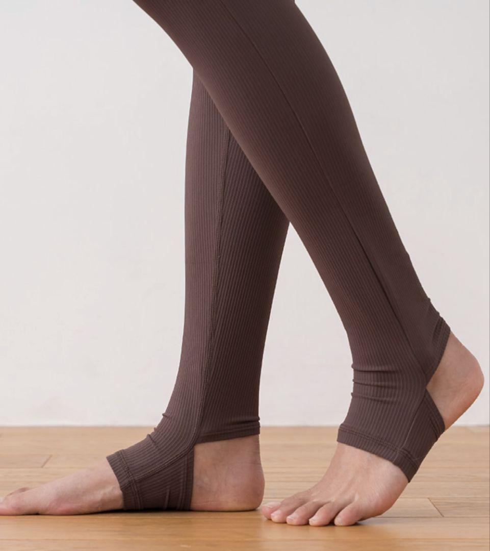 【匿名配送】【新品未使用】SUKALA ヨガ リブトレンカレギンス Lサイズ